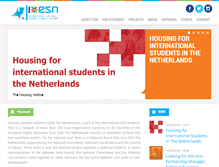 Tablet Screenshot of esn-nl.org